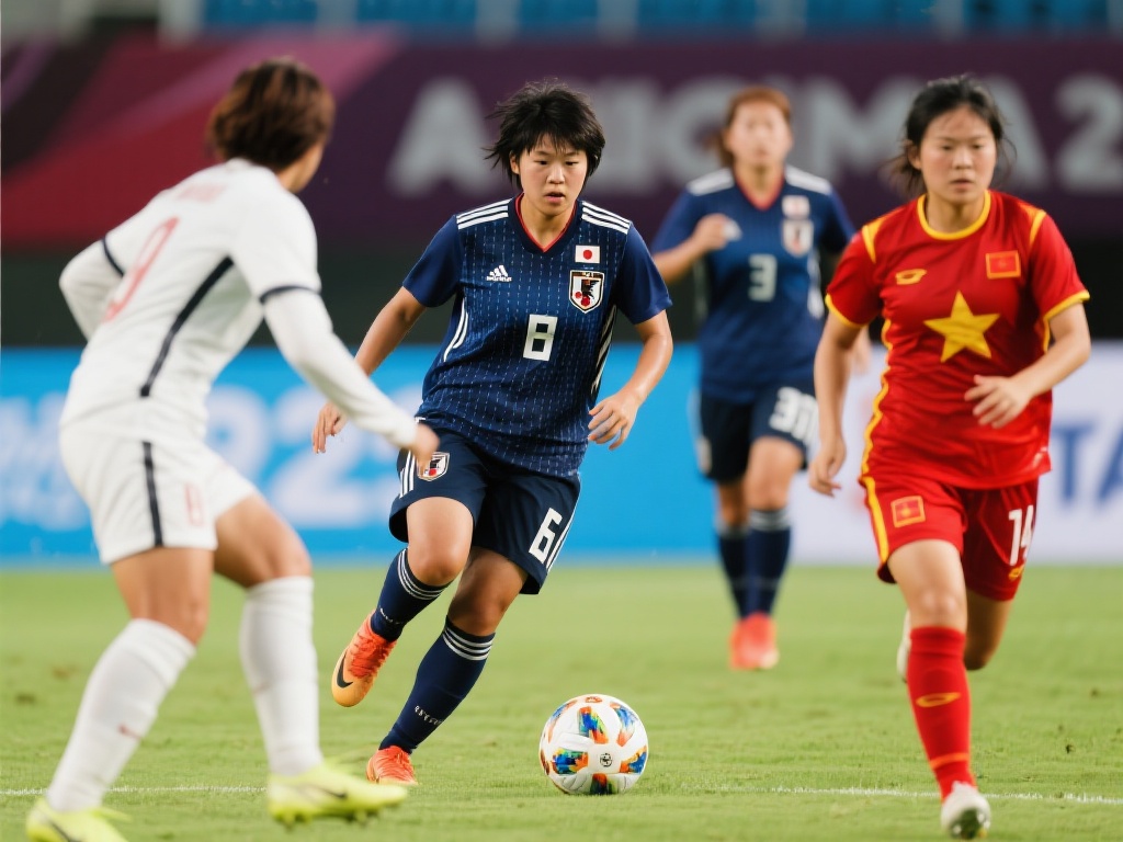 杭州亚运会女子足球赛小组揭晓 相较于A组,B组则显得更具青春活力。日本