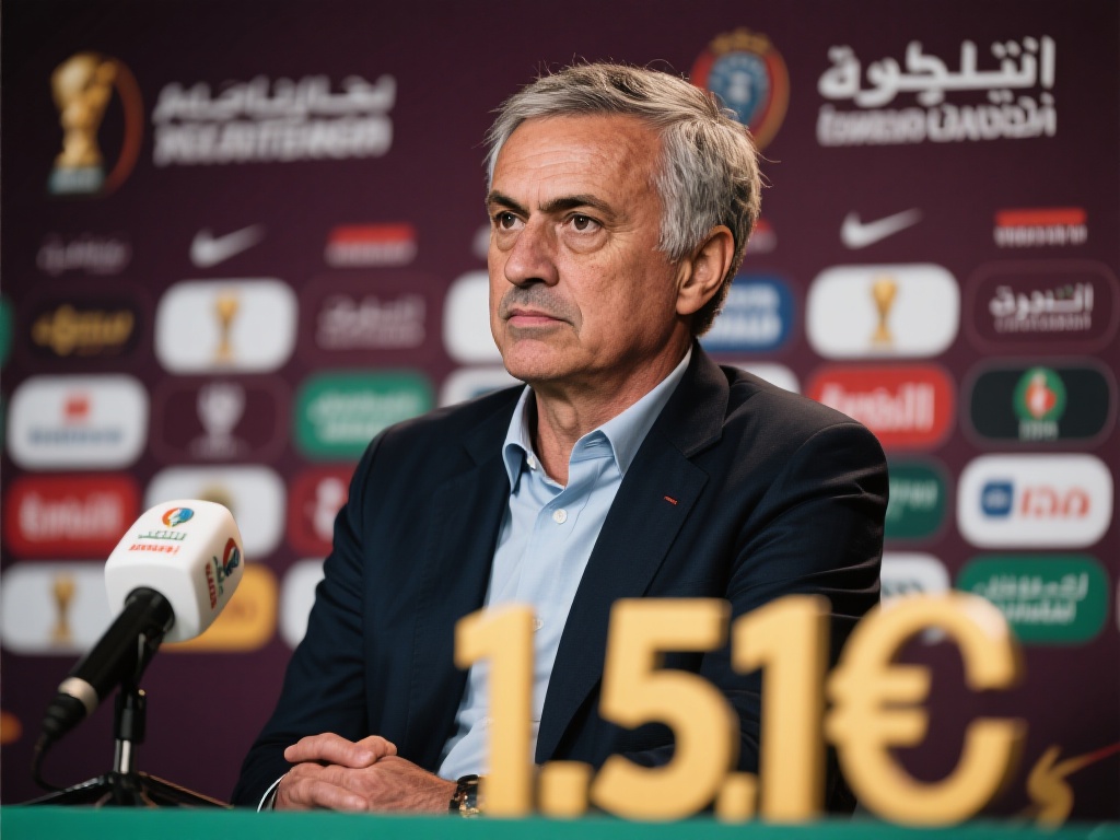 沙特升班马天价邀约!穆里尼奥获1.5亿欧元合同 虽然1.5亿欧元的报价非常具有吸引力,但